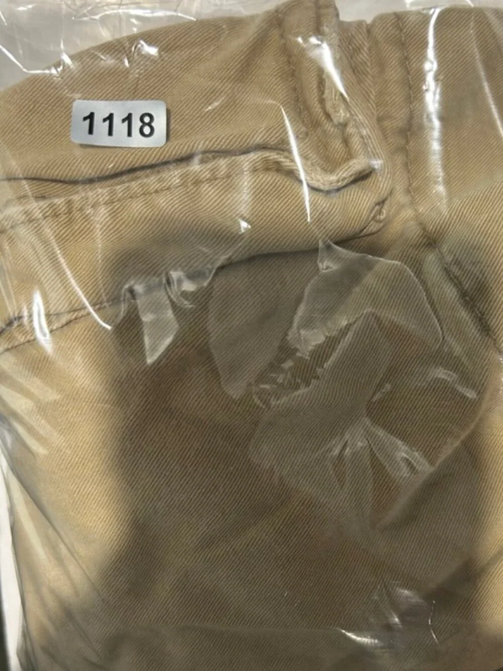 Abercrombie Kids Khaki Cargo Shorts Size 10 Distressed Utility Y2K Gorpcore